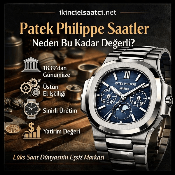 Patek Philippe Saatler Neden Bu Kadar Değerli?