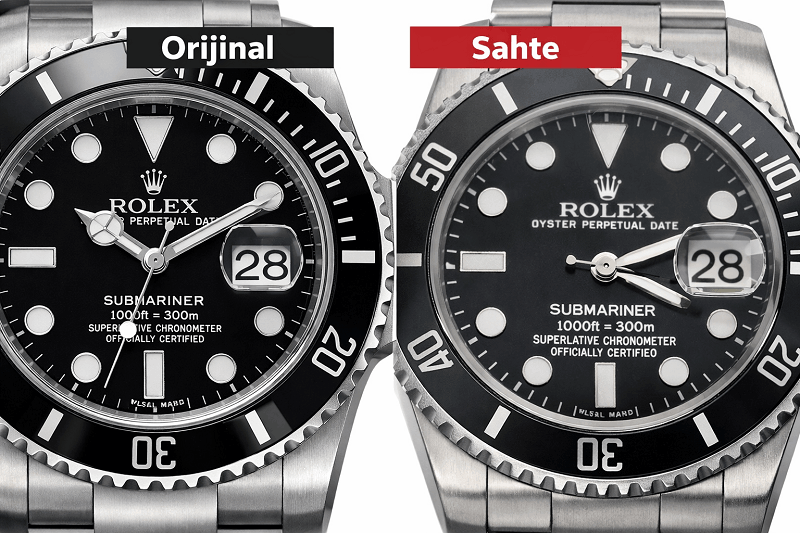 Sahte Rolex ile Orijinal Rolex Arasındaki Farklar
