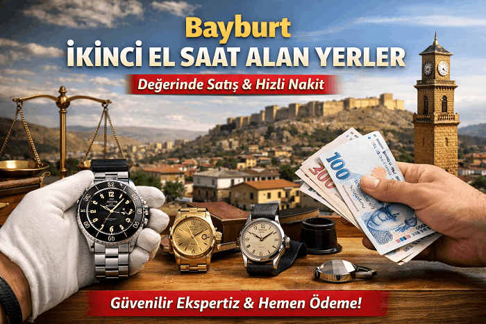 Bayburt’ta İkinci El Saat Alan Yerler | Değerinde Saat Satışı